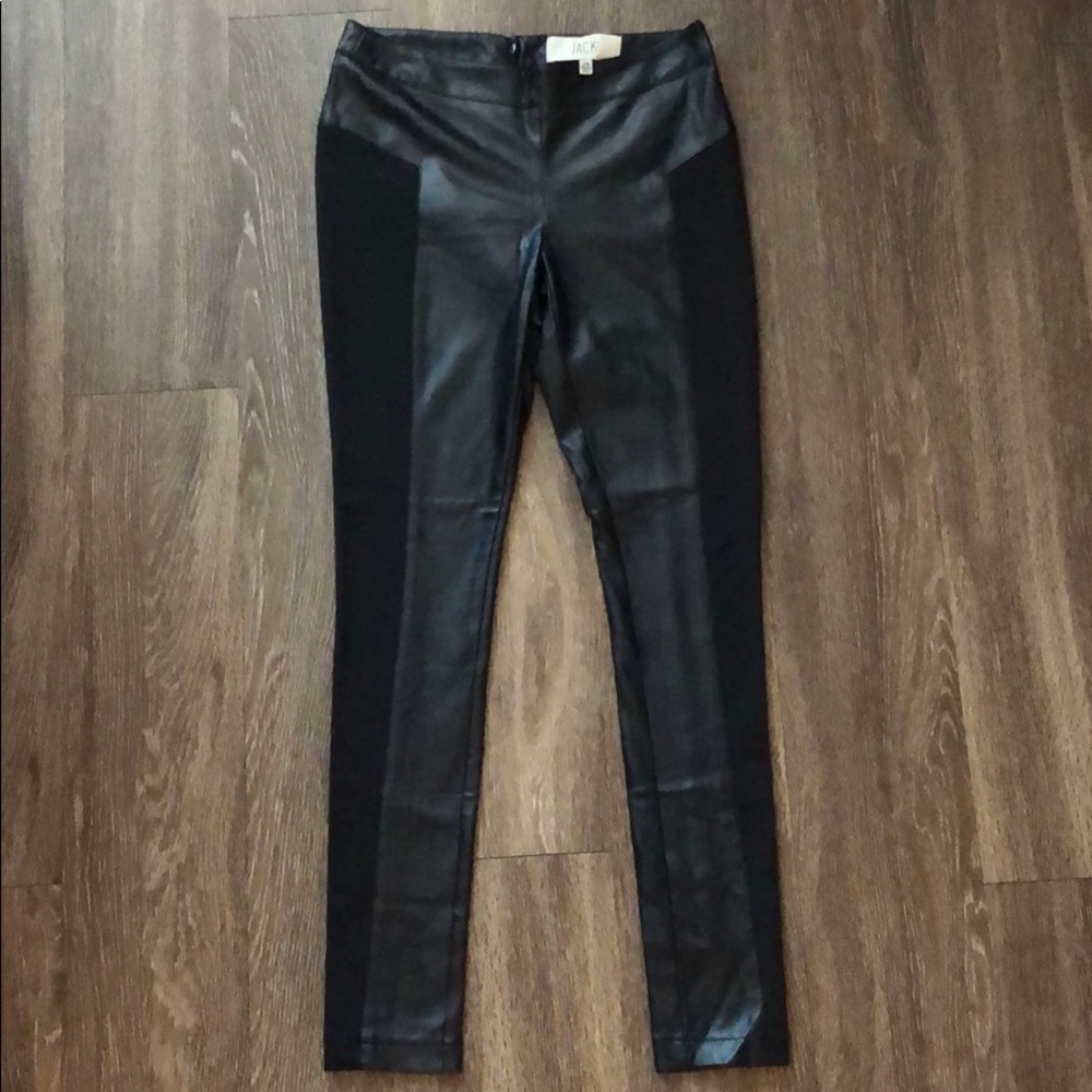 Jack by BB Dakota Faux Leather Leggings